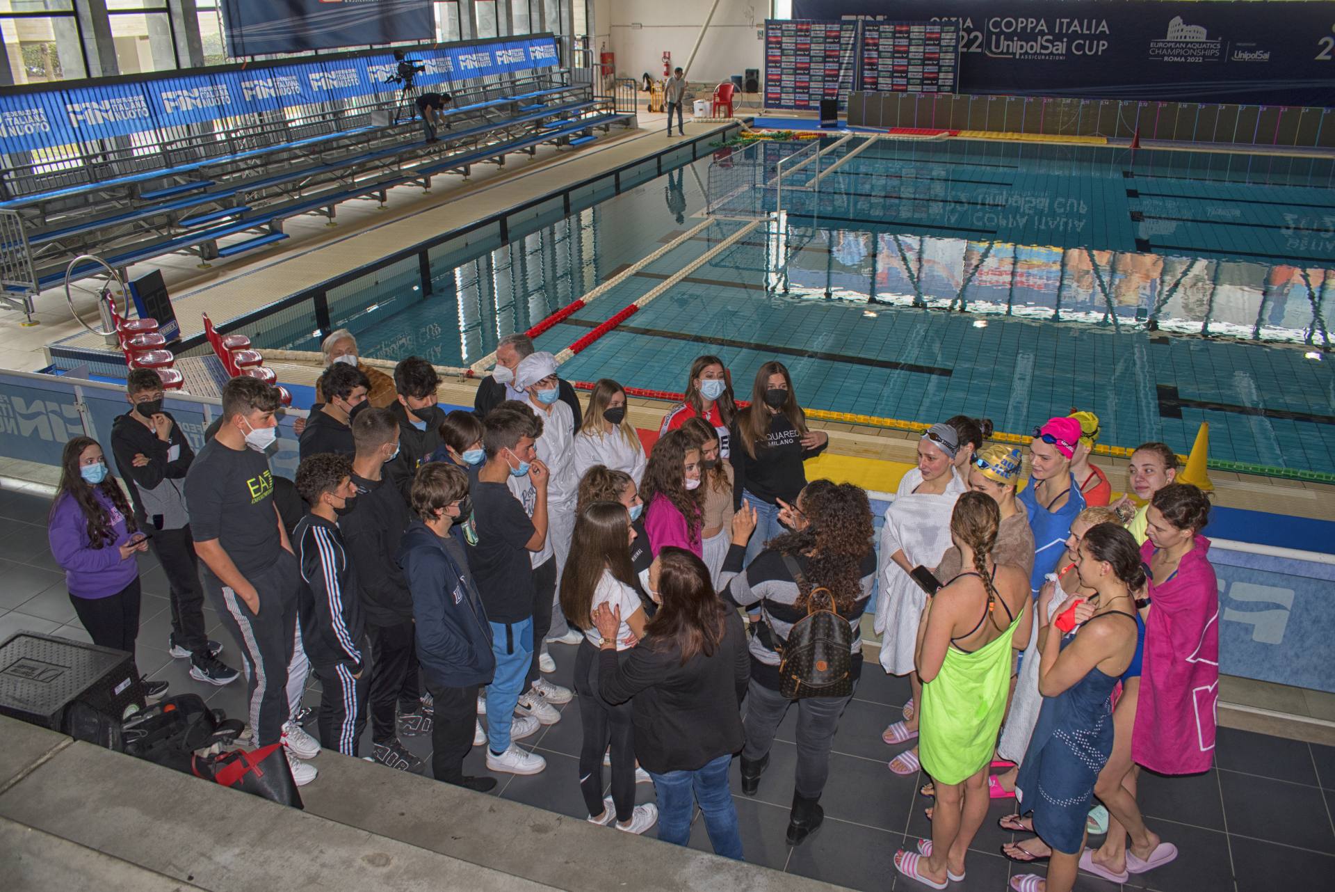 Incontro con la Nazionale Ucraina di Nuoto Sincronizzato